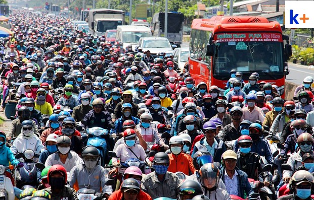 Dân số Việt Nam đạt 96,2 triệu.